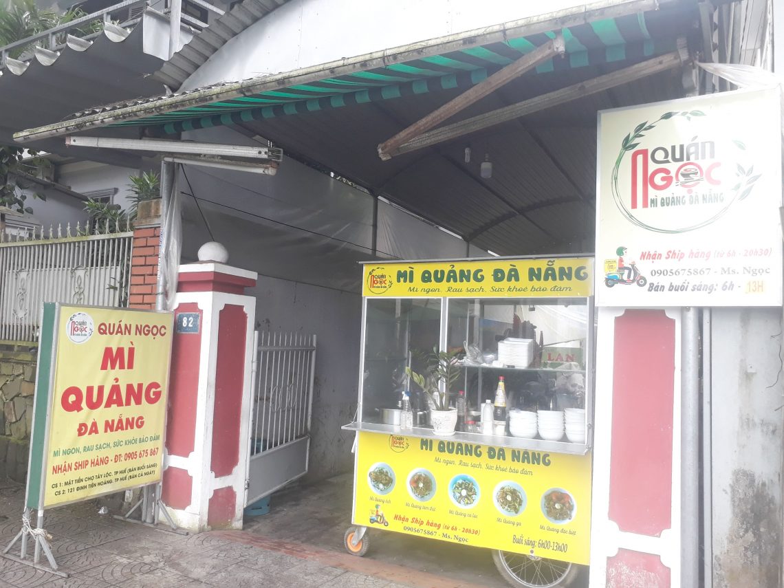 QUÁN NGỌC – MÌ QUẢNG ĐÀ NẴNG