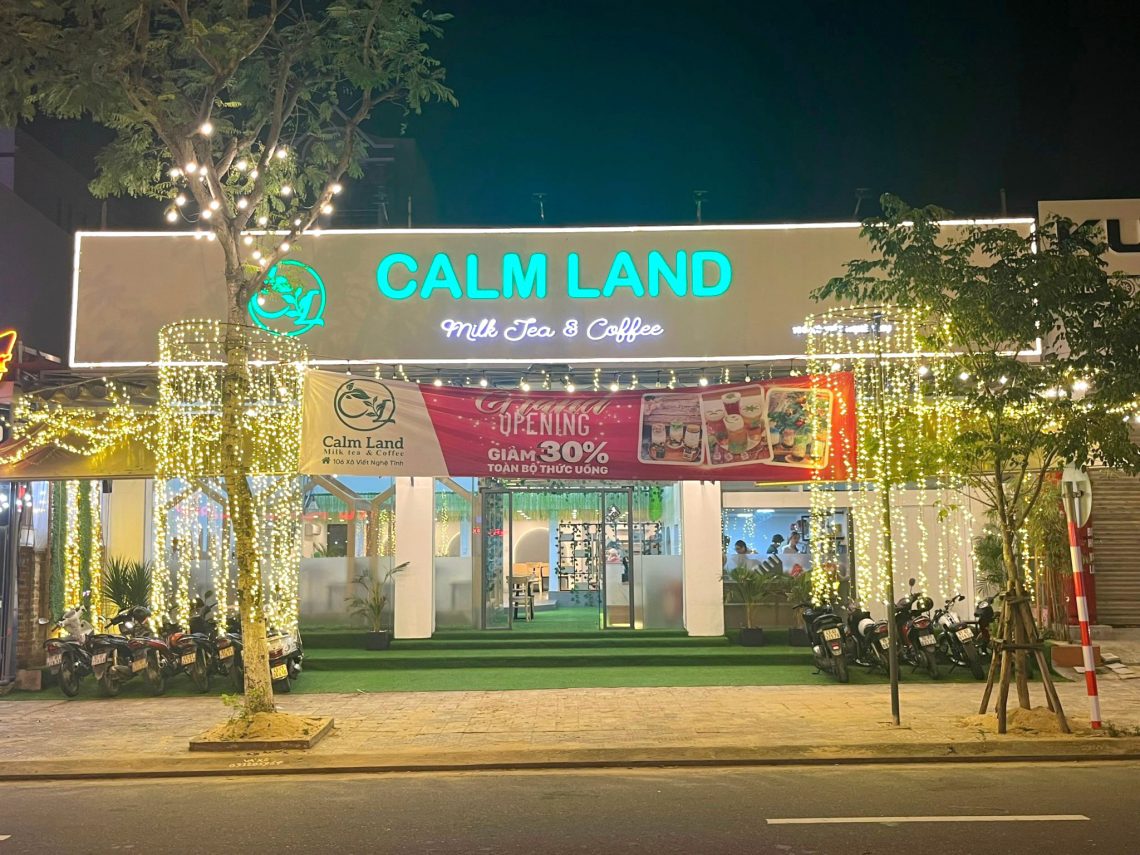 CALM LAND MILK TEA AND COFFEE
